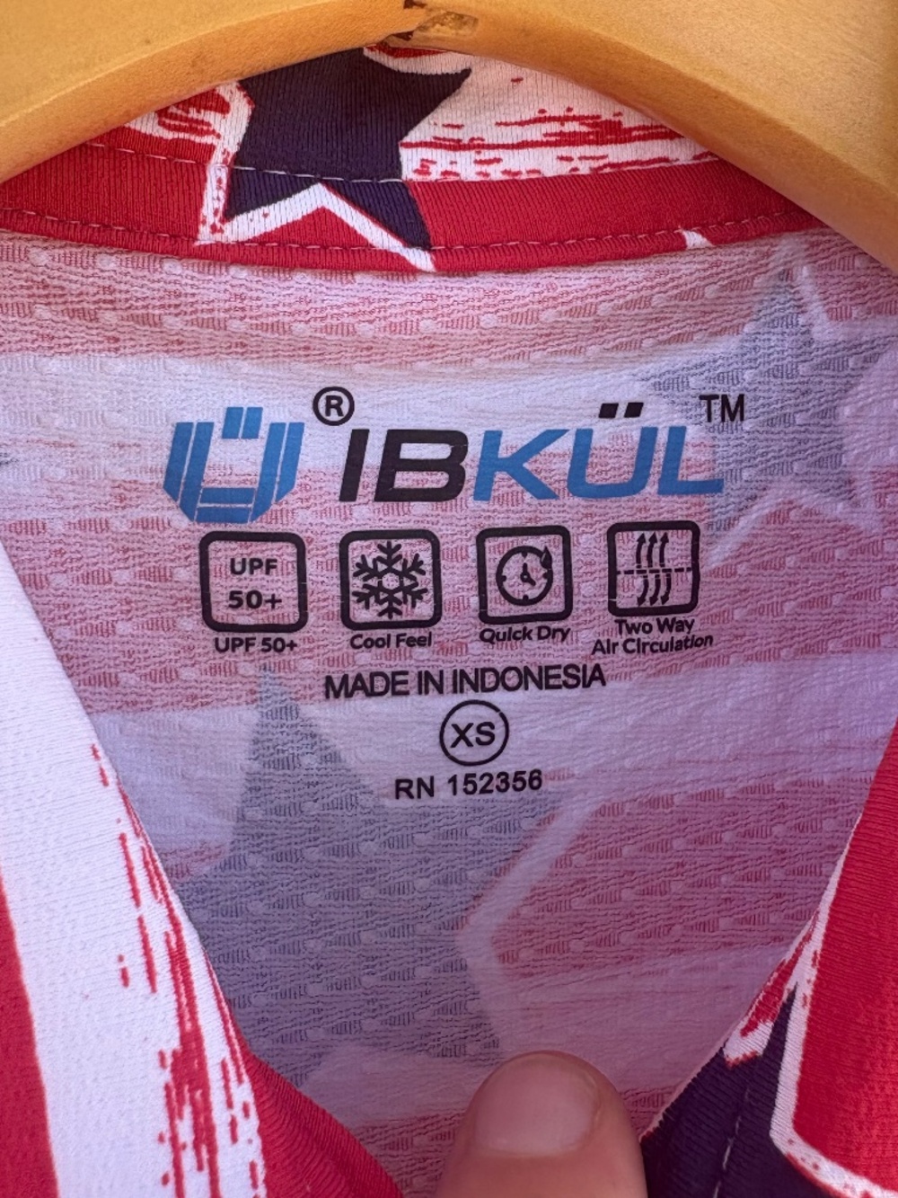 IBKUL Americana Sleeveless Zip Polo Shirt Women's XS Red White Blue 4th of July - Picture 3 of 8